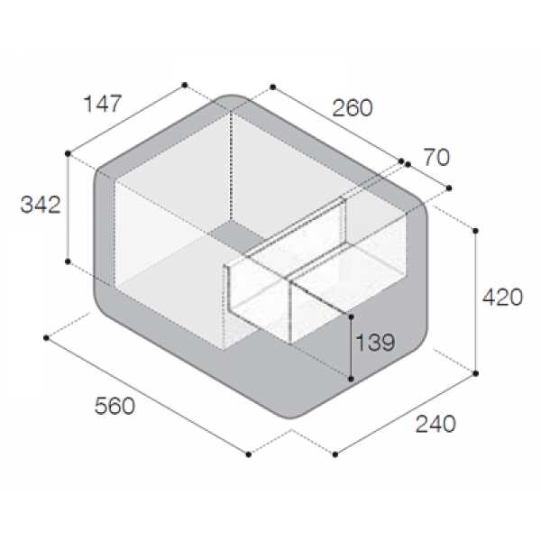 Vitrifrigo VFREE VF16P